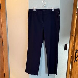 LOFT Black Straight-Leg Dress Pants